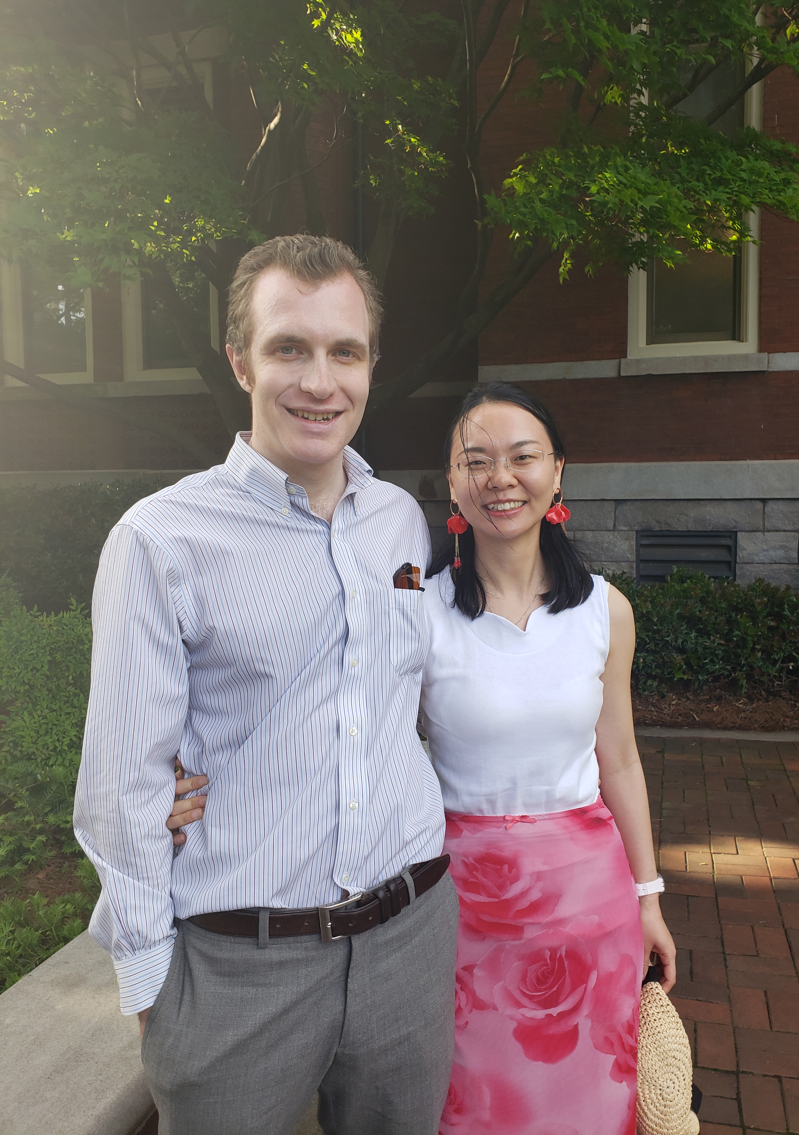 Mengjie and Kyle